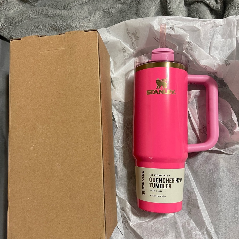Brand new pink parade stanley 30oz tumbler